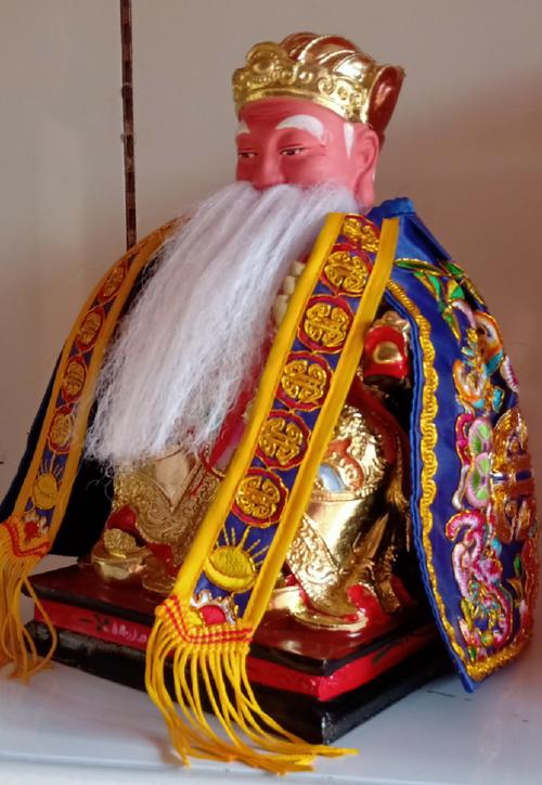 土地佛像福德正神大伯伯公神像披风神明衣服刺绣