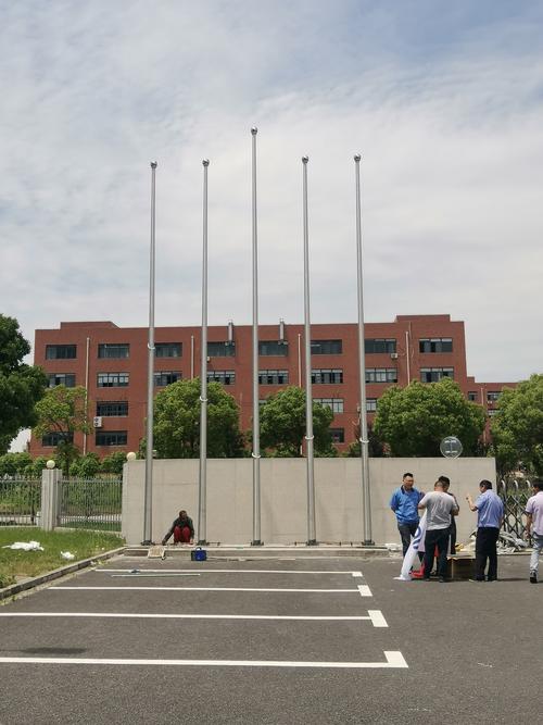 15米旗杆_电动旗杆定制_学校不锈钢旗杆定制-支持定制