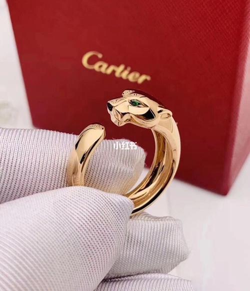 cartier猎豹戒指太好看了吧_卡地亚怎么样_戒指_侧漏