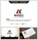 ak 机械 logo 原创标志