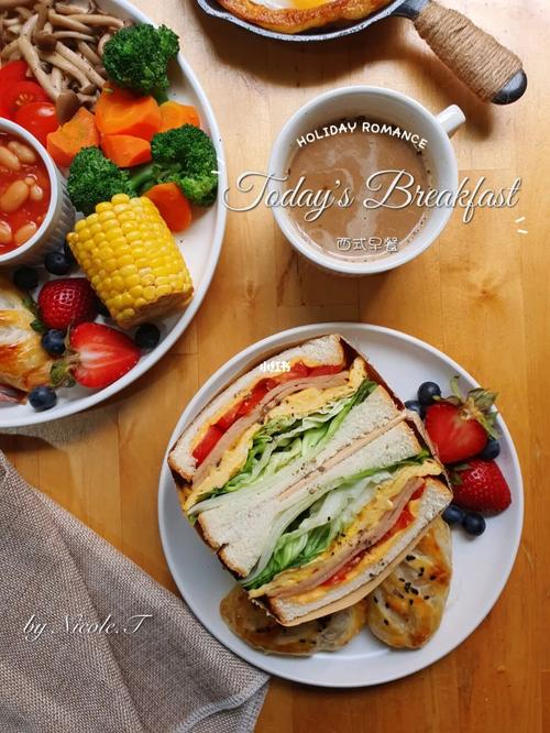 与家人的西式早餐_早餐_美食_酥皮_breakfast_咖啡_奶酪_美食日常