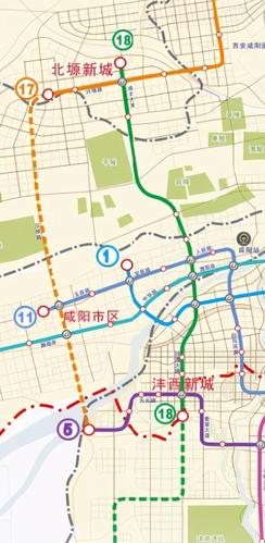 地铁11号线改线?未来这6条地铁或将贯穿咸阳