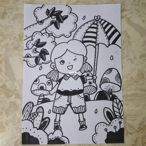 加油!_幼师_简笔画_绘画_幼师考编_文化_绘画