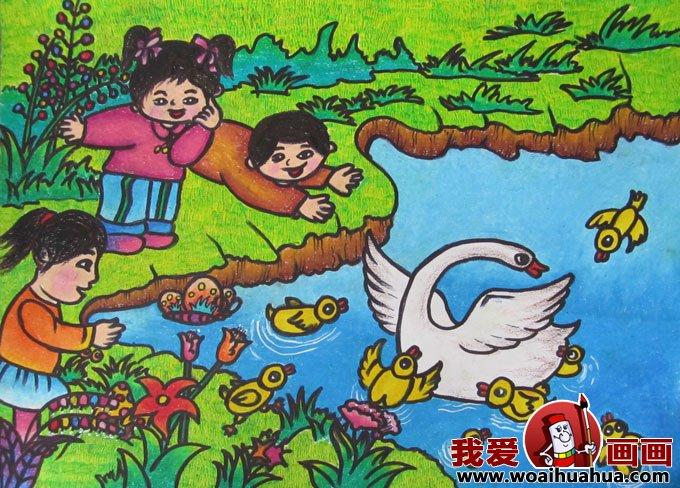 儿童画春天的图片:关于春天的儿童画作品大全