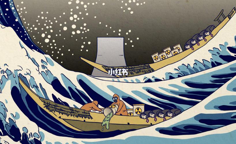 神奈氚冲浪里vs神奈川冲浪里_冲浪_文化_绘画