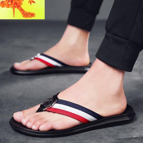 人字拖男2022夏季沙滩拖鞋男越南潮拖夏天防滑个性韩版潮流凉拖男简畅