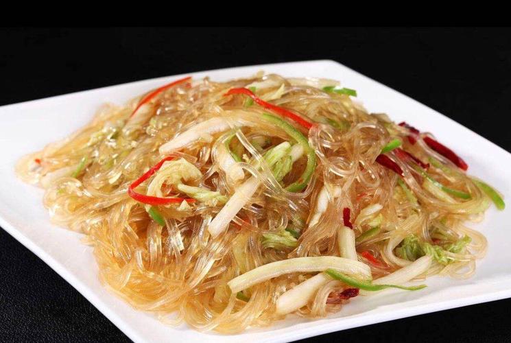 白菜拌粉丝
