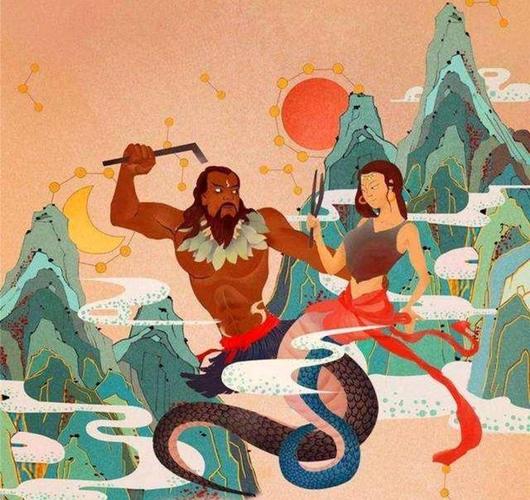 伏羲女娲概念图