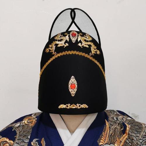 明制乌纱翼善冠飞鱼服男女汉服中式新郎帽圆领袍锦衣卫皇帝龙帽子