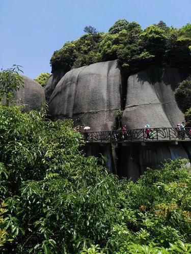 广东潮汕地区一处aaaa级旅游景点桑浦山风门古径风景区