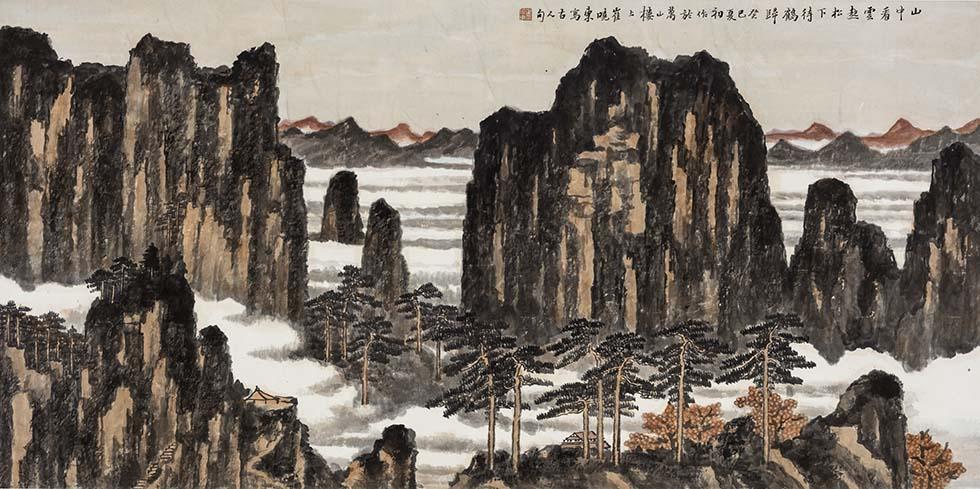 崔晓东山水画作品网上展厅