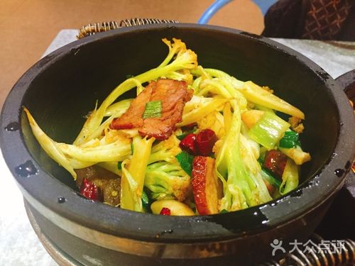 石锅有机菜花