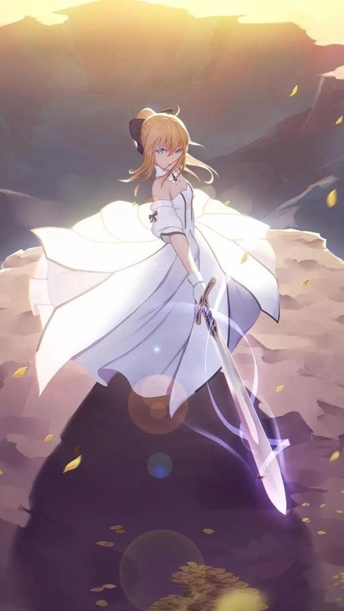 番剧:fate系列 人物:saber 图片来源:网络