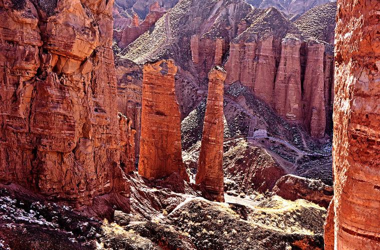 甘肃张掖冰沟丹霞