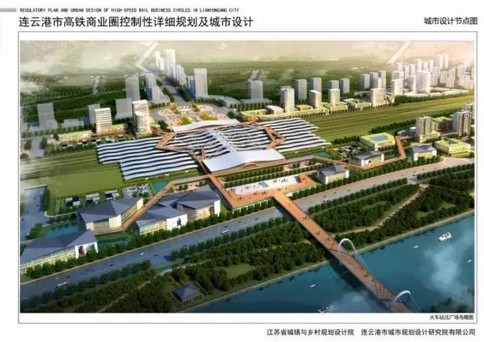 火车站北广场鸟瞰图