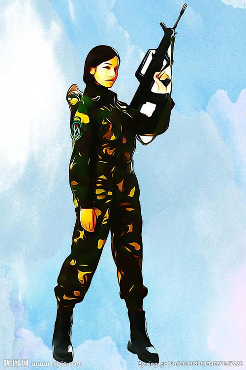 女特警微信头像