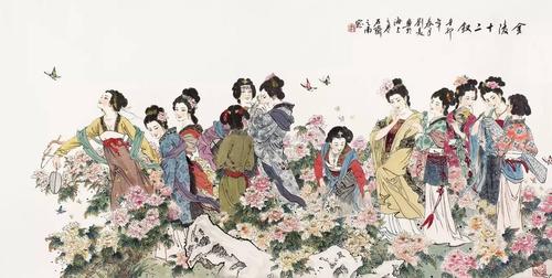 红楼梦十二金钗判词金陵十二钗副册判词和图