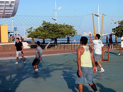 照片  |                         打球运动的