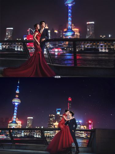 上海婚纱照丨外滩夜景婚纱照美出新高度99_婚纱照_夜景_外滩_街拍