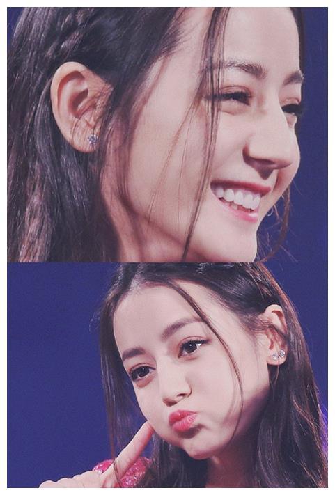 有种数量叫女星的耳洞,热巴3个,吴宣仪5个,而她有9个!