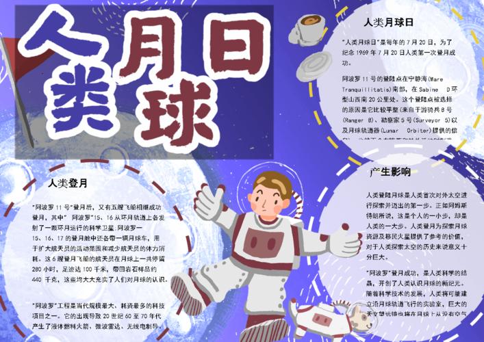 人类月球日word手抄报 (03).docx 1页