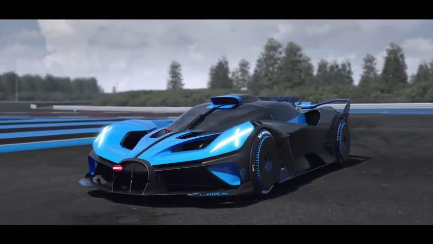 车迷夜聊# 【布加迪bolide概念车】 1,8.