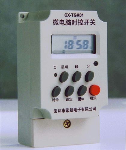 时控开关怎么设置开关时间