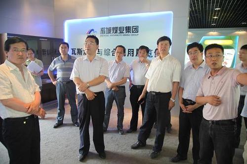 张虎龙到蓝焰煤层气公司调研