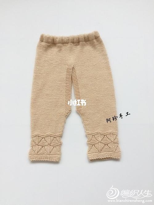 小孩毛裤编织图解_编织_兴趣爱好_手工