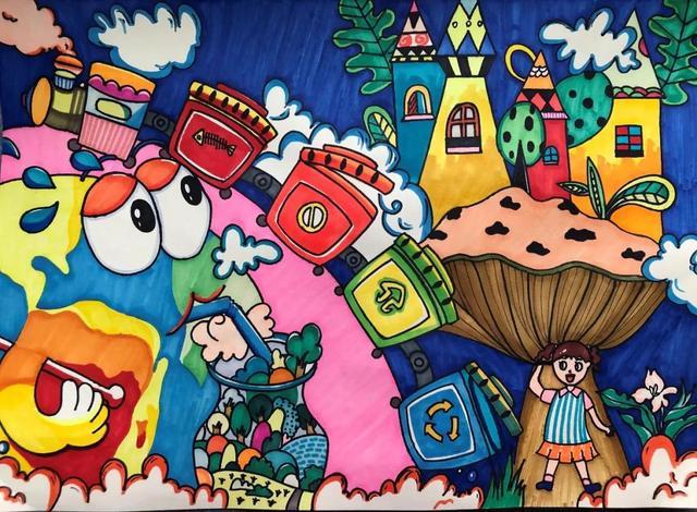 昆山市"环境健康杯"中小学生绘画比赛结果揭晓