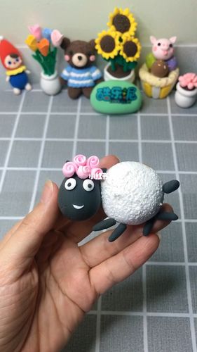 小羊_粘土_手工制作_粘土手工_兴趣爱好_手工