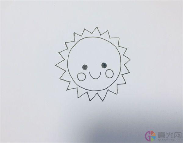 太阳简笔画 - 高光网