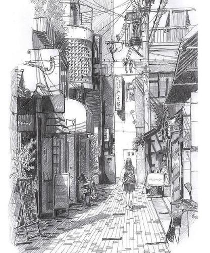 城市风景速写注意事项