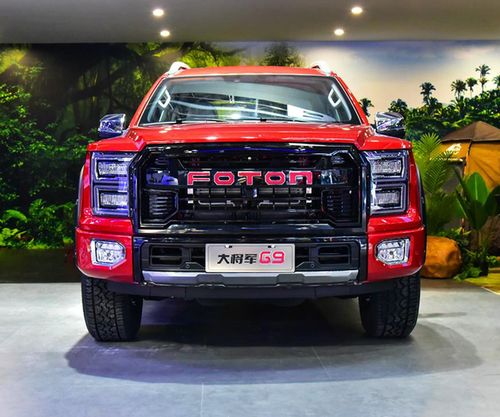 国产版的猛禽福田大将军皮卡亮相外观很霸气