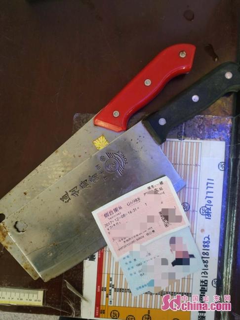 带着菜刀乘动车被查 男子称是为了"切菜做饭"