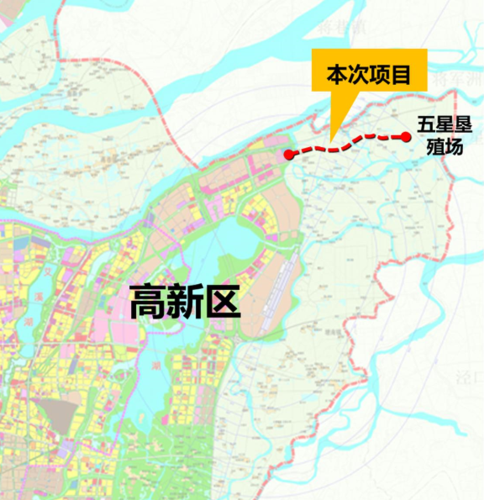 鲤鱼洲公路拓宽(市政化改造)工程道路交通详细规划,该项目位于高新区