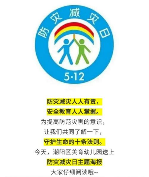 【安全教育】潮阳区桃源美育幼儿园512防震减灾日安全知识宣传教育