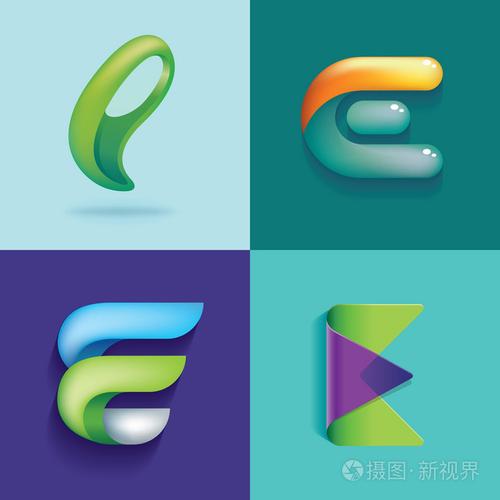 字母e标志理念设置