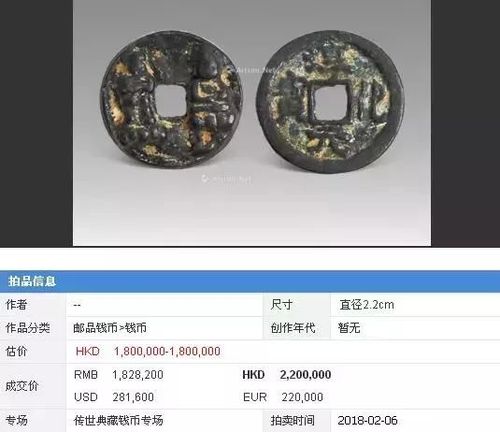 淳化元宝 220万