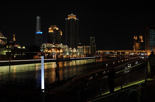 天津滨海夜景