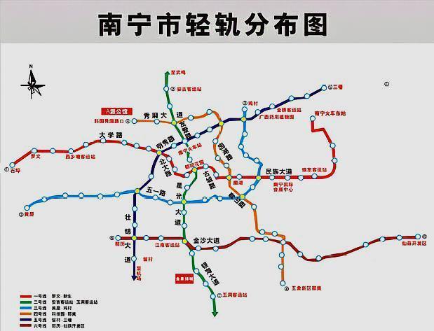 广西南宁新地铁线路,进入运营倒计时,长27.68公里,途经4个城区