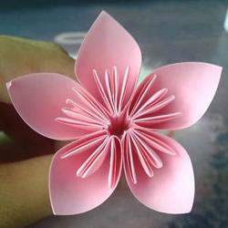 立体小花制作方法 简单手工立体纸花的做法