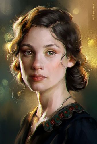 astrid berges-frisbey (study), elena berezina