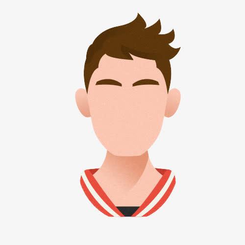 没鼻子的卡通头像