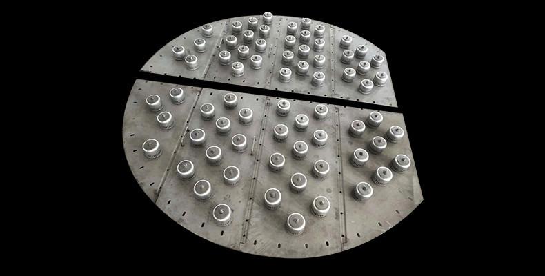 鸿信供应泡罩塔盘 加工定制不锈钢塔内件板式塔泡罩塔板