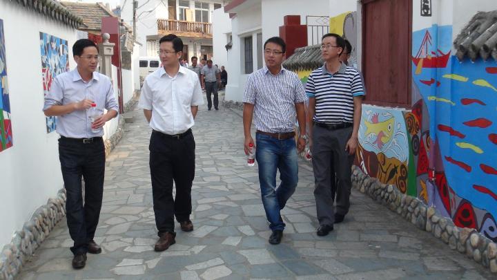 嵊泗县委常委,常务副县长邬剑波赴五龙检查全市美丽海岛现场会筹备