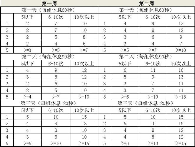 5 1 2 3 4 5 1 2 3 4 5 1 2 3 4 5 1 2 3 4 5 第 1 页 俯卧撑训练计划