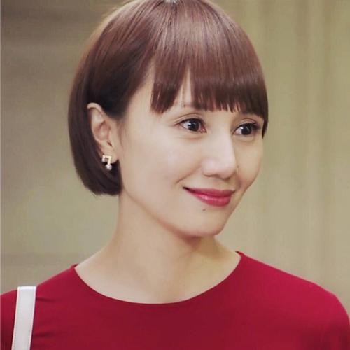 我的前半生唐晶袁泉同款齐刘海蓬松修脸短直发bobo头短发假发女