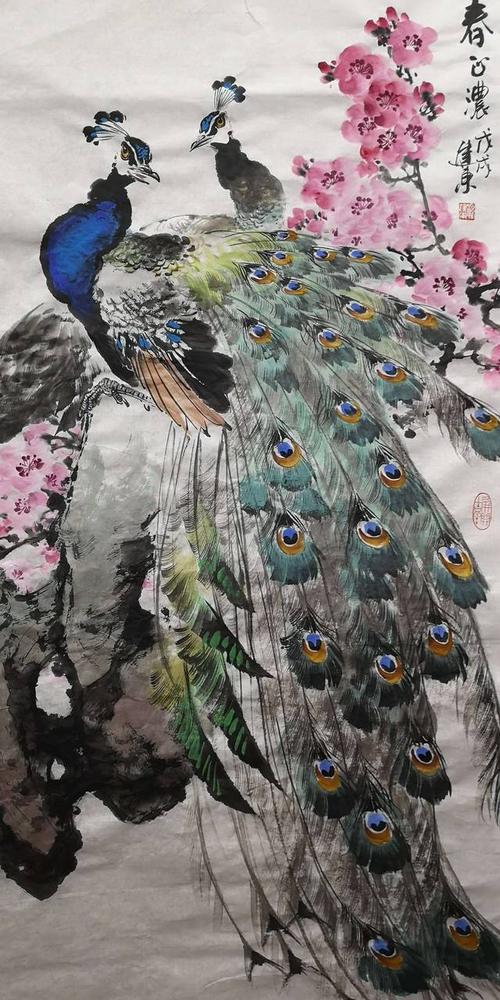 著名画家孙建东 中国画作品赏析