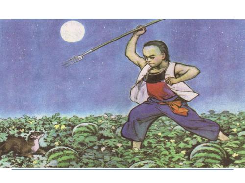 少年闰土-鄂教版 (共18张ppt)